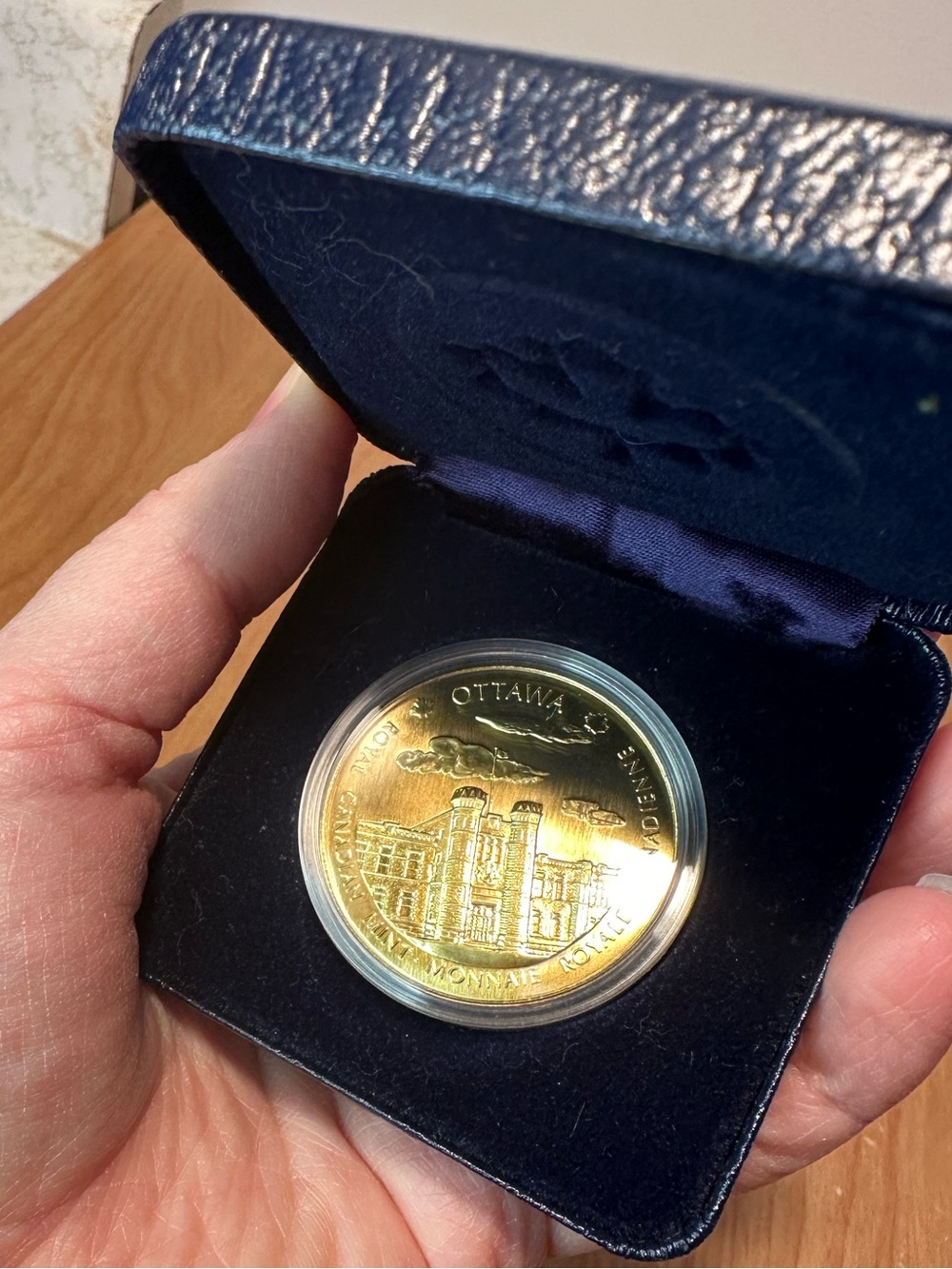Canada Royal Mint Medal, Winnipeg and Ottawa.